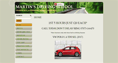 Desktop Screenshot of martins-drivingschool.co.uk